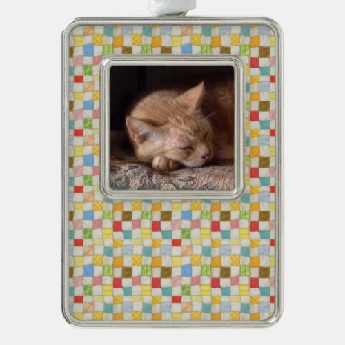 PET LOVE Framed Vertical Ornament  Quilt