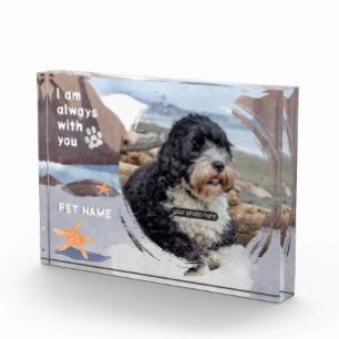 PET LOVE or LOSS- ocean your photo & name block
