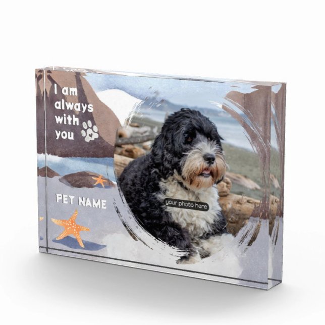 PET LOVE or LOSS- ocean  your photo & name block (Creator Uploaded)