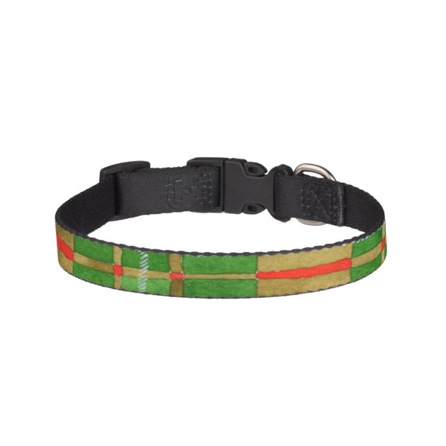 PET LOVE Pet Collar - Mac Gregor Tartan (Front)