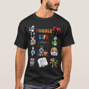 Pet Love Poodle Lover Gift For Animal T-Shirt