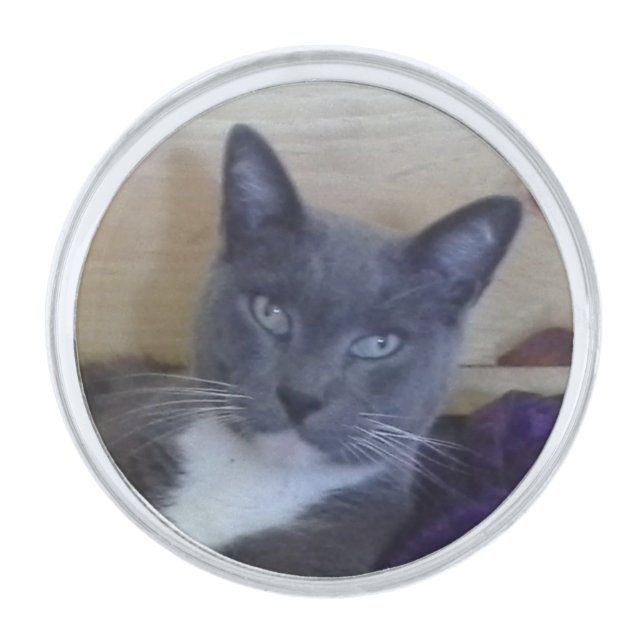 PET LOVE Round Lapel Pin (Front)