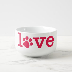 Pet love soup mug