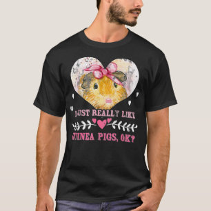 Pet Lover Animal Owner Guinea Pig _1  T-Shirt