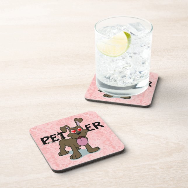 Pet Lover Beverage Coaster (Right Side)
