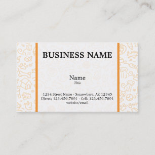 Pet Lover Business Card