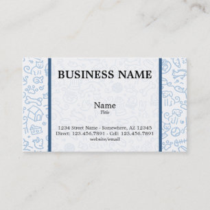 Pet Lover Business Card - Customized