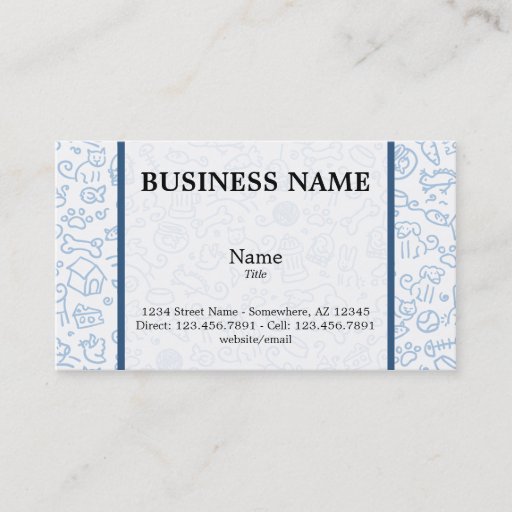 Customizable Pet Lover Business Card - Customized