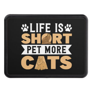 Pet Lover Cat Lover Cats Hitch Cover