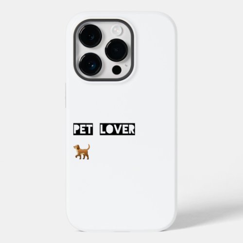 Pet Lover CoveriPhone  iPad case
