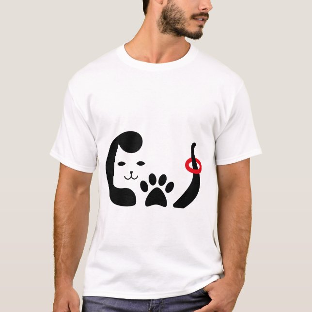 Pet Lover felling T-Shirt (Front)