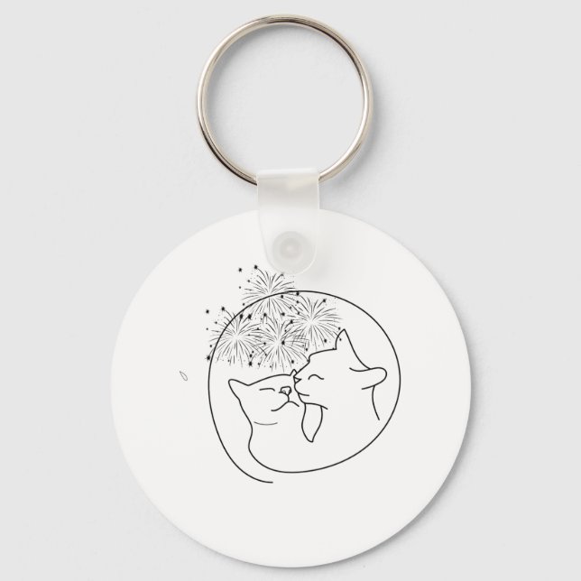 Pet Lover Keychain (Front)