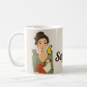 Pet Lover’s Cozy Portrait Coffee Mug