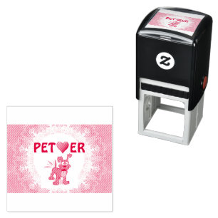 Pet Lover Self-Inking Rubber Stamp