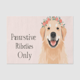 pet lover tissue paper