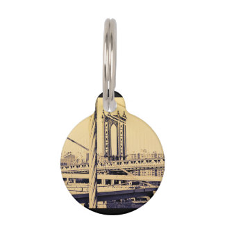 Pet Lovers Brooklyn NY Edition Pet Name Tag