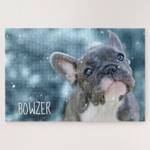 Pet Lovers Cat Dog or Critter Add Your Photo Jigsaw Puzzle