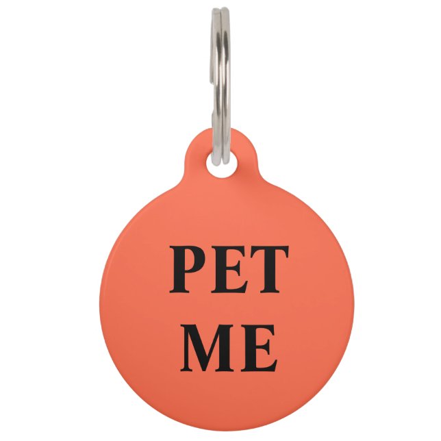 Pet Me ID Tag (Front)