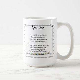 Pet memorial and pet loss mug Paw prints on heart