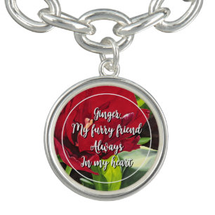 Pet memorial bracelet