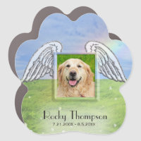 Pet Memorial Car Magnet
