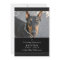 Pet Memorial Card 3.5 x 5 Black - Contented Poem