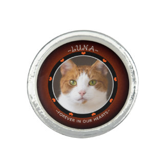 Pet Memorial, Cat Tribute Ring