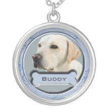 Pet Memorial Charm Necklace for Dogs