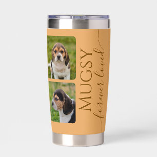 Pet Memorial Custom Photo Keepsake Insulated Tumbler