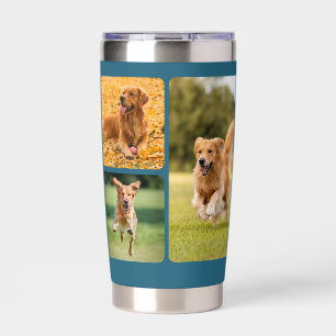 Pet Memorial Custom Photo Keepsake Insulated Tumbler