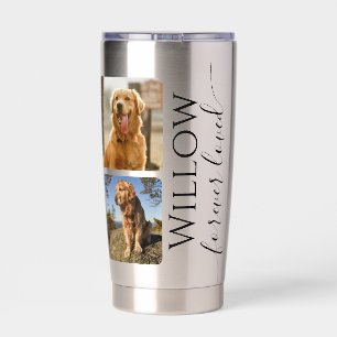 Pet Memorial Custom Photo Keepsake Insulated Tumbler
