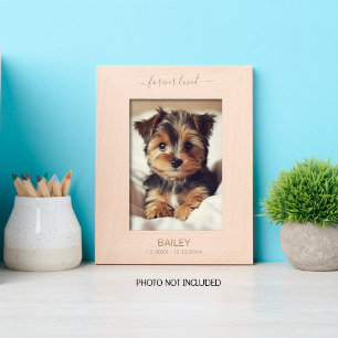 Pet Memorial Forever Loved Engraved Frames
