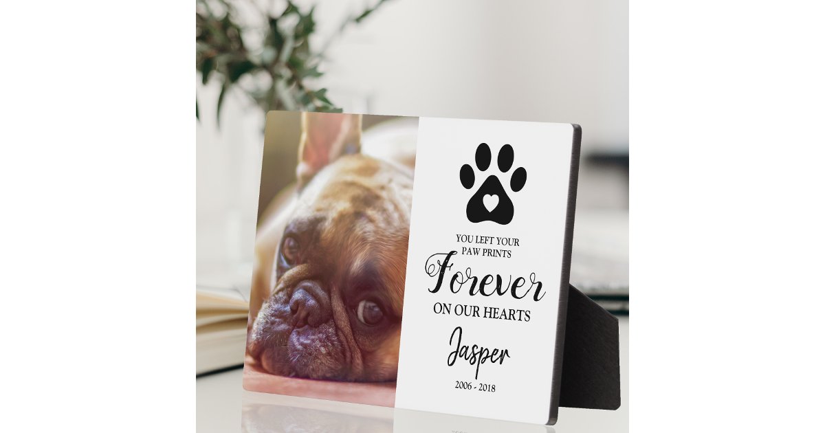 Pet Memorial Gift | In Loving Memory Plaque | Zazzle