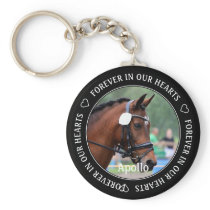 Pet Memorial Horse Keychain