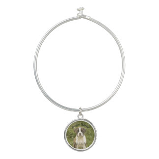 Pet Memorial Jewelry Bangle Bracelet