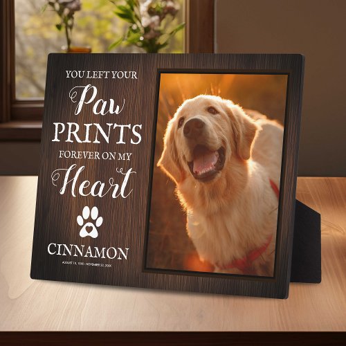 Pet Memorial Keepsake Photo Frame