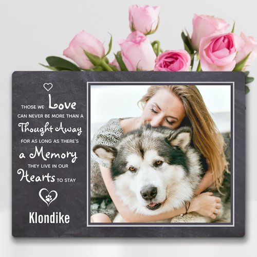 Pet Memorial Keepsake _ Sympathy Gift Remembrance Plaque