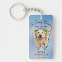 Pet Memorial Keychain