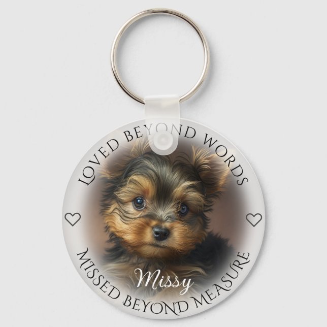 Pet Memorial Keychain (Front)