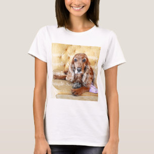 Pet memorial memory / PERSONALIZE photo T-Shirt