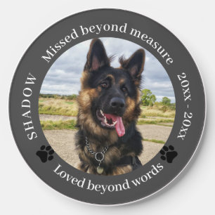 Pet Memorial Missed Beyond Measure Photo Wireless Charger