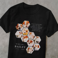 Pet Memorial Modern Simple 10 Photo Collage