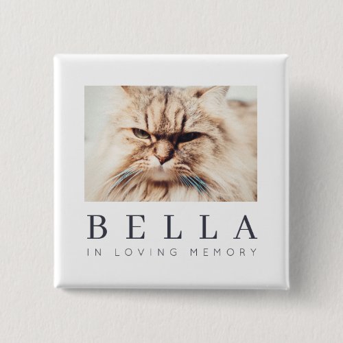 Pet Memorial Modern Simple Chic Family Photo