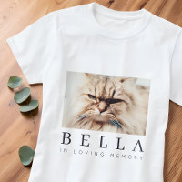 Pet Memorial Modern Simple Chic Family Photo