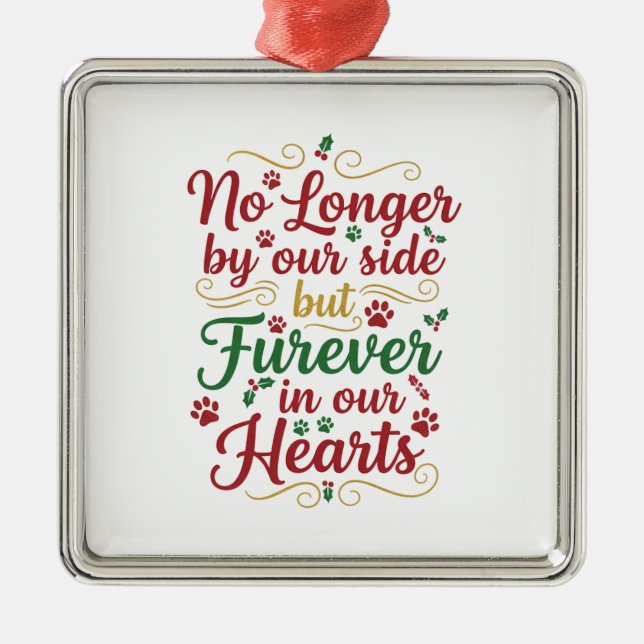 Pet Memorial Ornament (Front)
