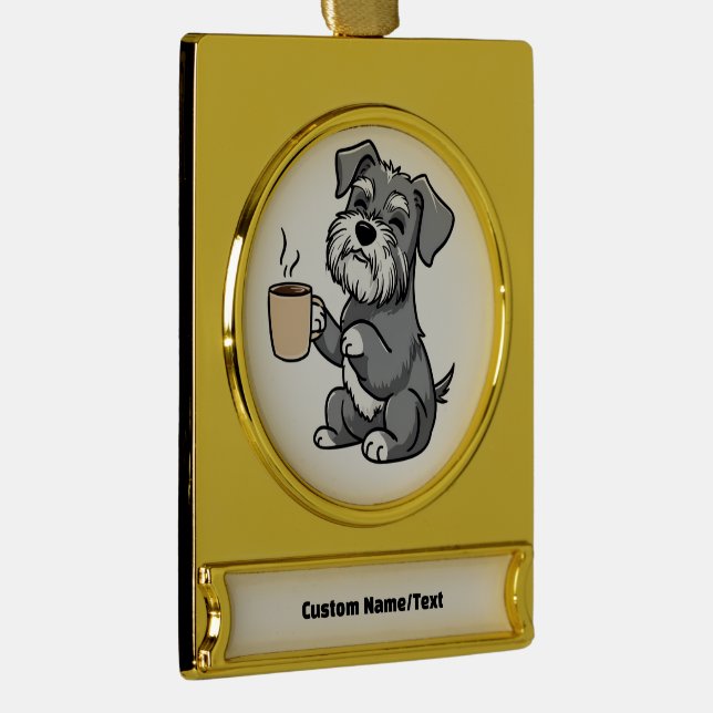 Pet Memorial Ornament - Custom Photo & Name (Right)