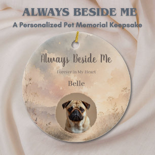 Pet Memorial Ornament – Custom Rainbow Bridge
