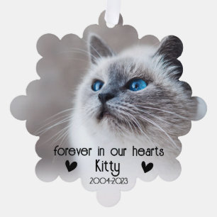 pet memorial ornaments forever in our hearts