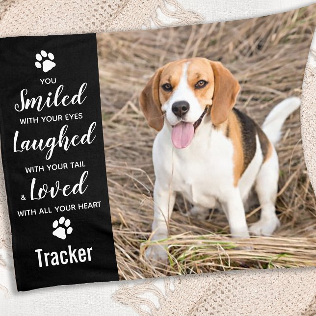 Pet Memorial Personalized Photo Fleece Blanket (Creator Uploaded)