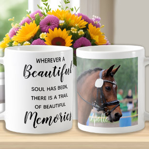 Pet Memorial Personalized Photo In Loving Memory  Coffee Mug